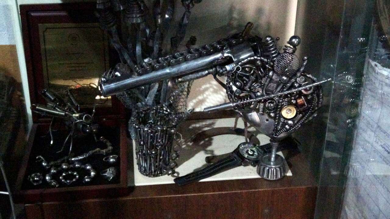 Muğla’da Hurda Demirler Sanat Eserine Dönüşüyor 1