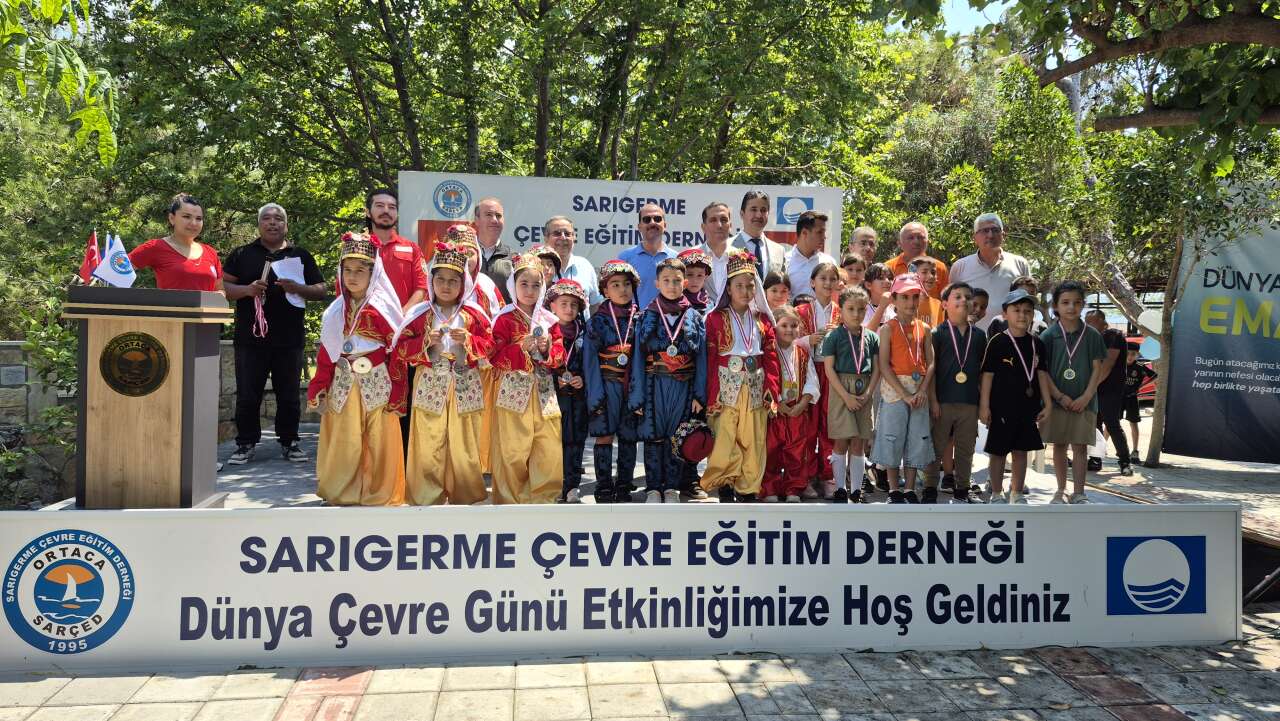 SARÇED Plajı 20. Kez Mavi Bayrakla Ödüllendirildi 1