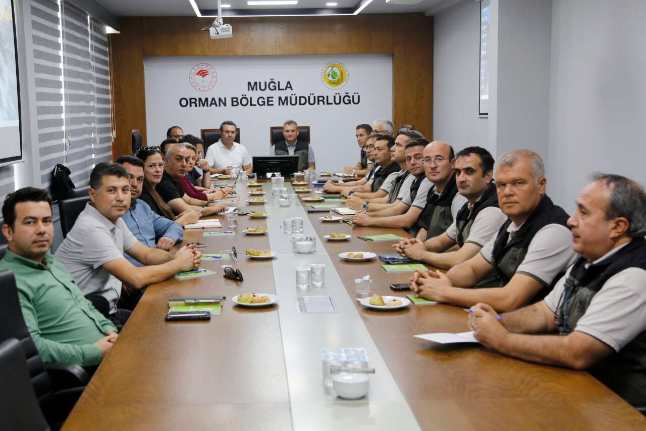Muğla’da Yangın Risklerine Karşı Toplantı 1
