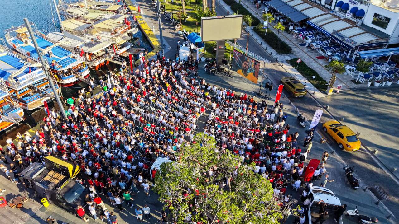 Dünya Kupası Heyecanı Bodrum Meydanı'na Taşındı 1
