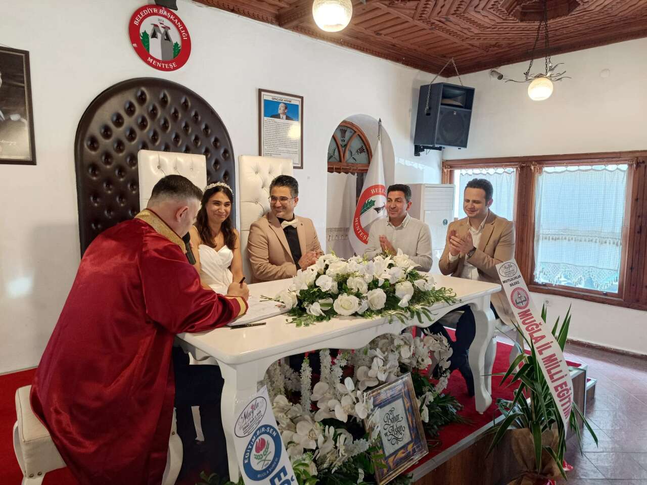 Muğla Eğitim Camiasında Mutlu Gün: İki Müdür Dünyaevine Girdi 1