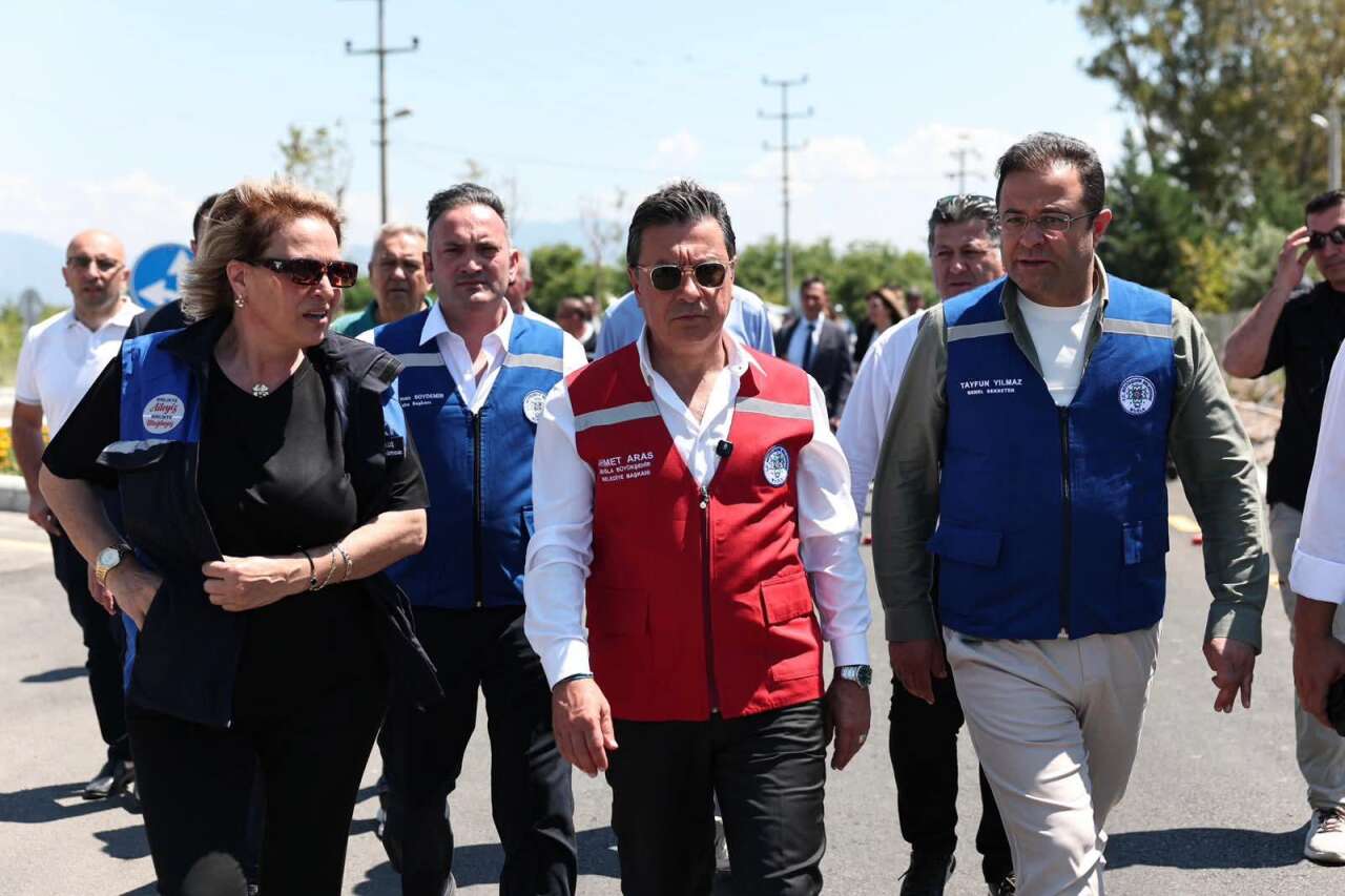 Sarıgerme-Güzelyurt Yolunda Asfalt Çalışmaları Tamamlanma Aşamasında 4