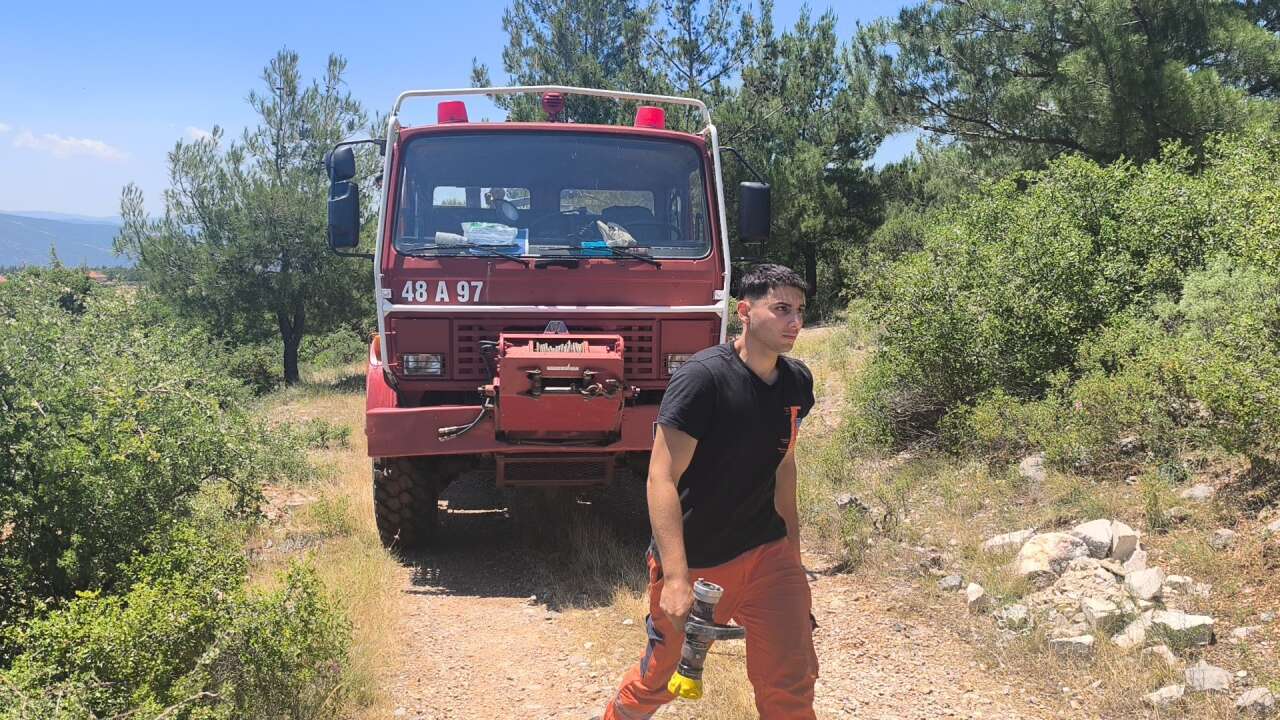 Muğla'da Orman Yangını Ekiplerin Hızlı Müdahalesi ile Söndürüldü 4