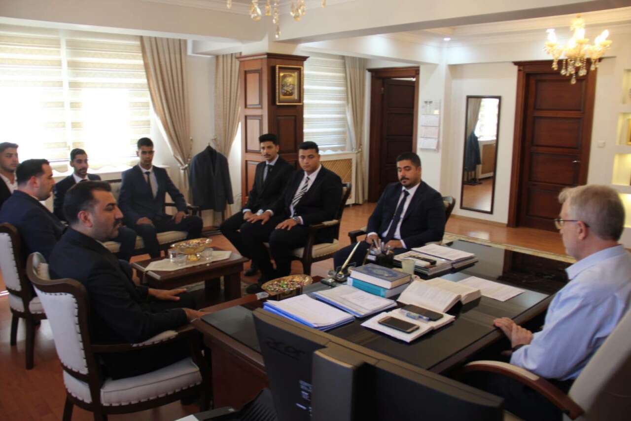 Muğla Ülkü Ocakları Başkanı İbrahim Özer'den İl Müftüsü Dr. Rüstem Can'a Ziyaret 3