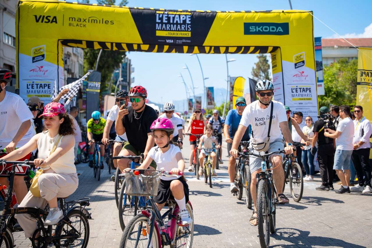 Marmaris’te Pedallar Gençlik İçin Döndü: Yüzlerce Bisiklet Tutkunu Halk Sürüşünde Buluştu 2