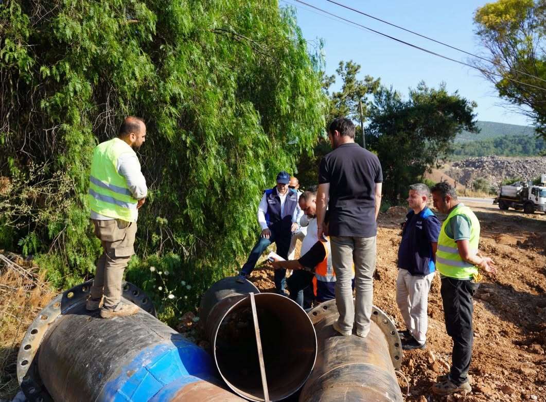 MUSKİ’den Bodrum’a Dev  Yatırım: 22 Kilometrelik İçme Suyu Hattı Yenilendi 6