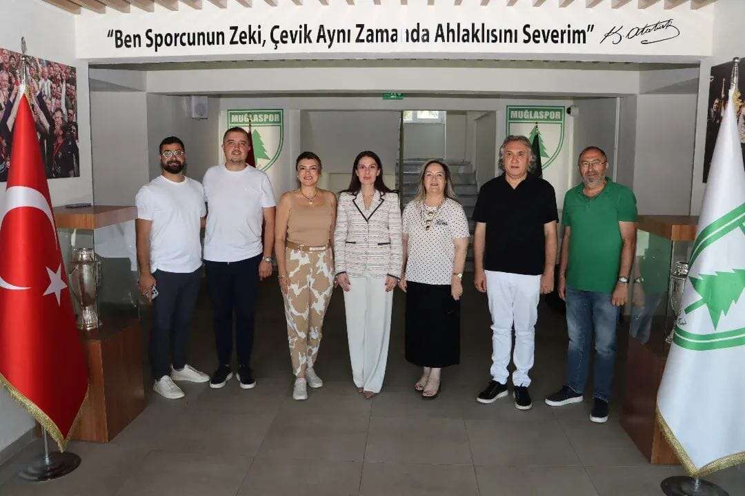 CHP Muğla Milletvekili Gizem Özcan'dan Muğlaspor'a Yeni Sezon Ziyareti 2