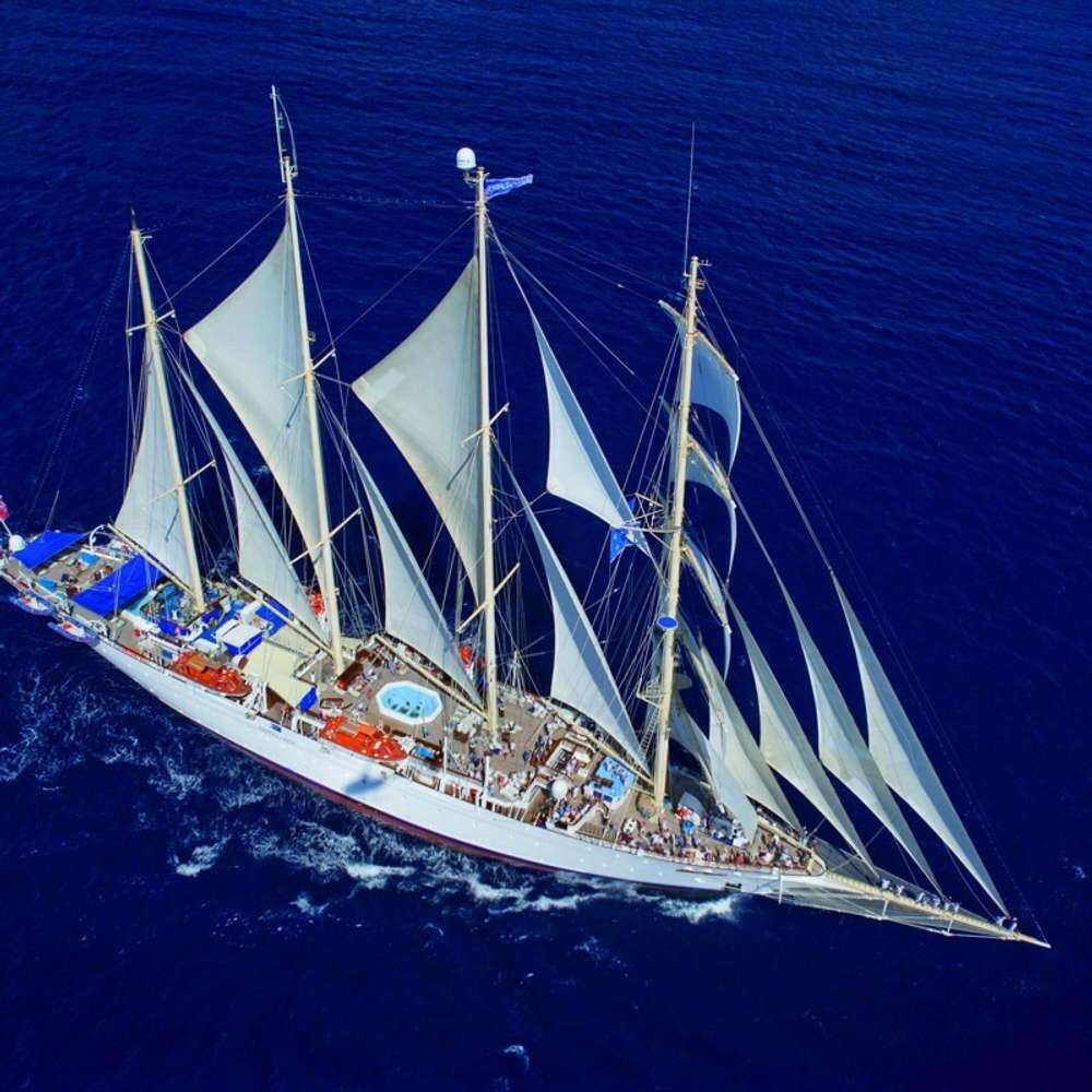 19'uncu Yüzyıl Gemilerinden İlham Alınarak Yapılan 16 Gerçek Yelkeniyle Star Flyer Limana Damga Vurdu: Bodrum Cruise Port'ta Ayn 5