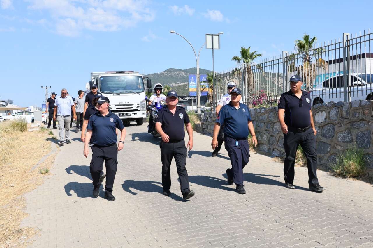 Bodrum'da Kamu Alanları İçin Ortak Denetim: İşgallere Müdahale Başladı 6
