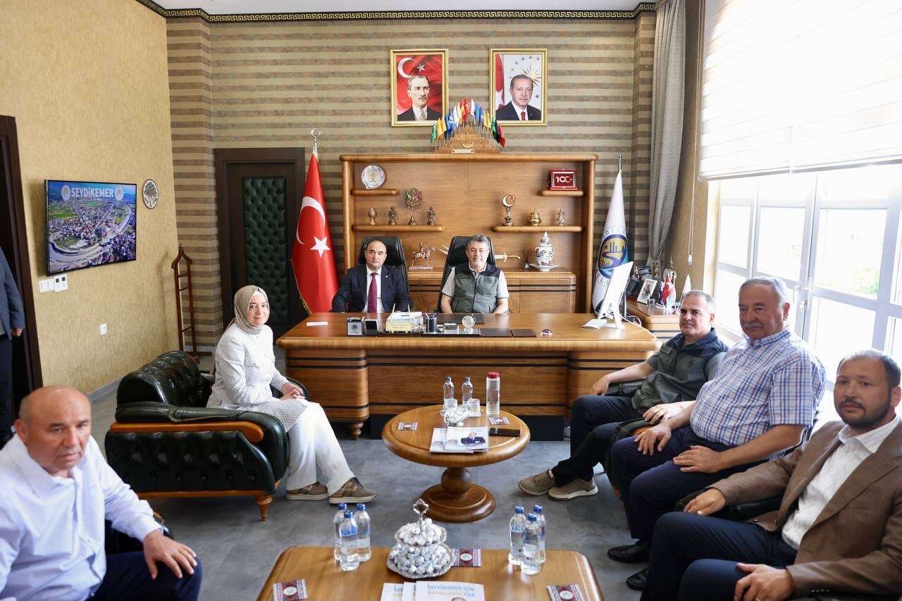 Tarım ve Orman Bakanı İbrahim Yumaklı'dan Seydikemer Belediyesi'ne Ziyaret 2
