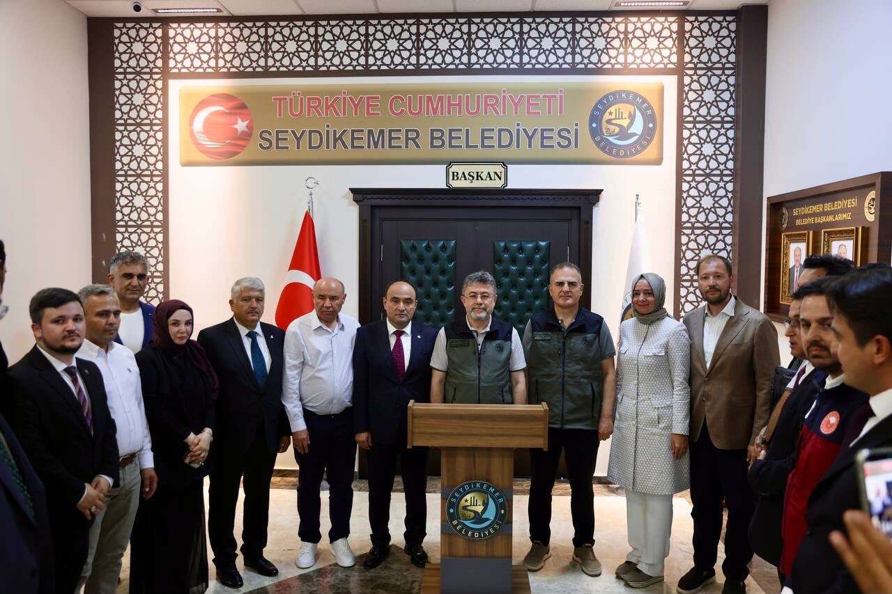 Tarım ve Orman Bakanı İbrahim Yumaklı'dan Seydikemer Belediyesi'ne Ziyaret 3