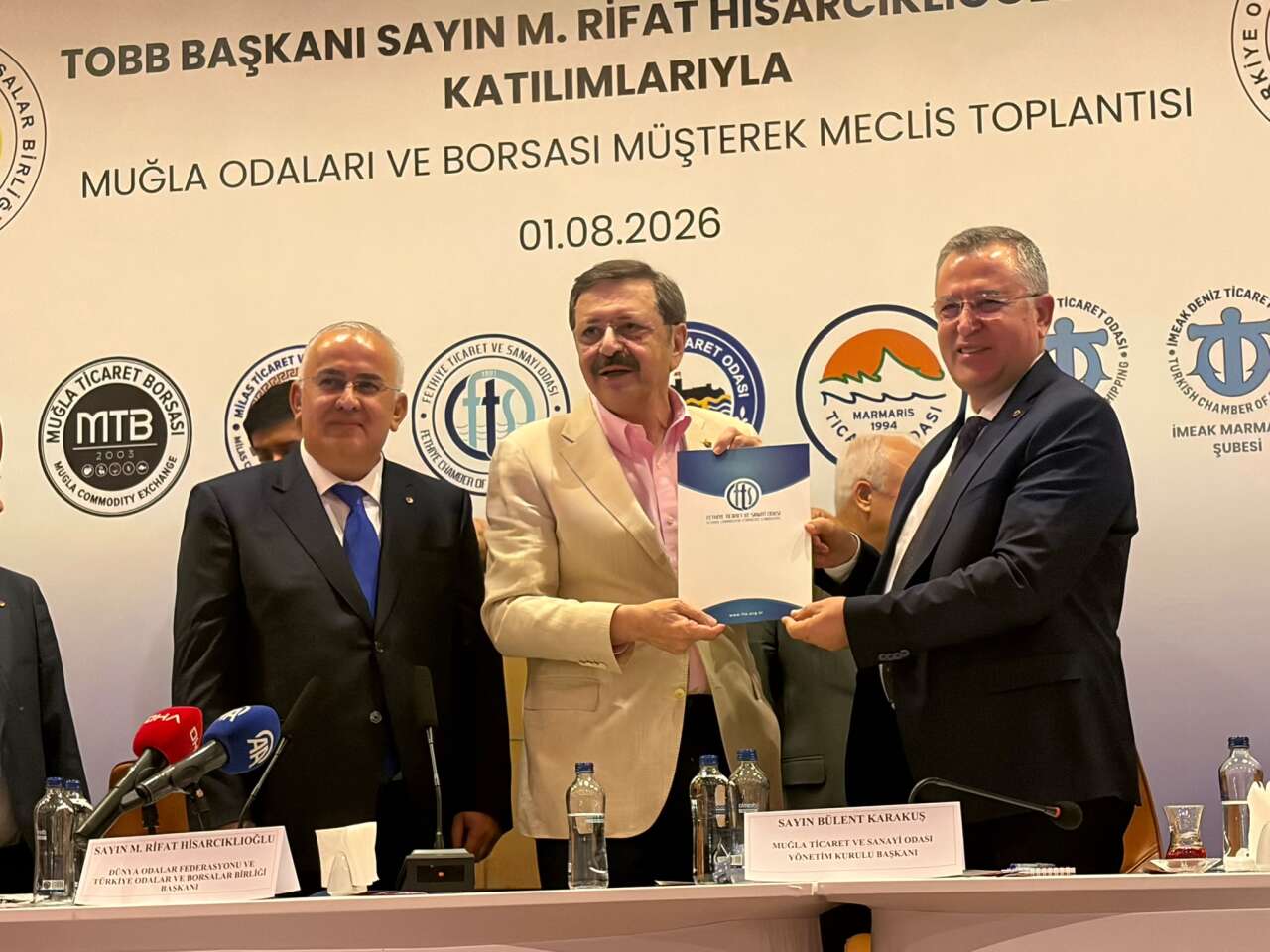 Muğla İş Dünyası TOBB Zirvesinde Buluştu: Hisarcıklıoğlu’ndan Kritik Ekonomi ve Turizm Mesajları 3