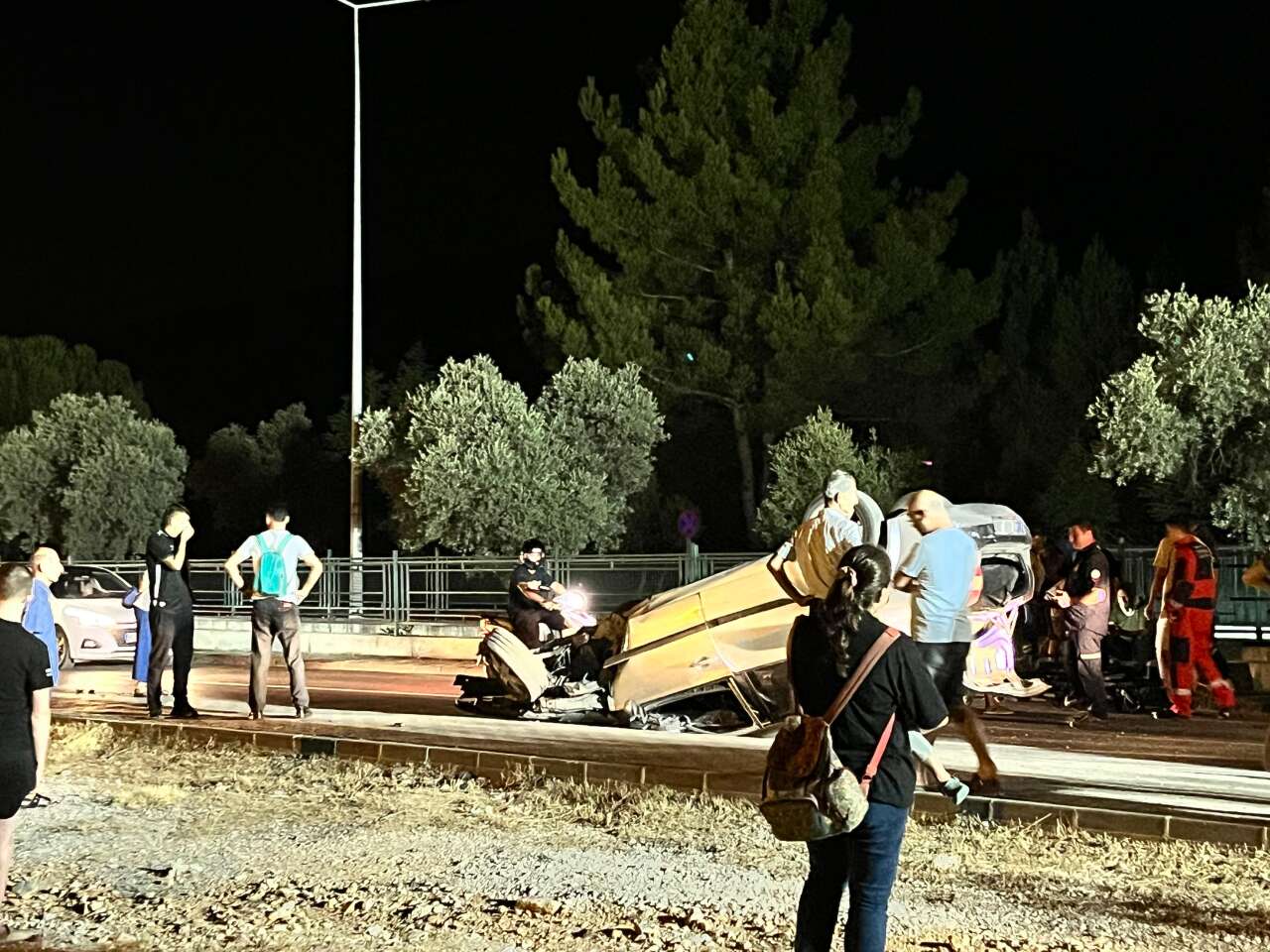 Muğla'da Trafik Kazası: Takla Atan Otomobildeki Sürücü Yaralandı 2