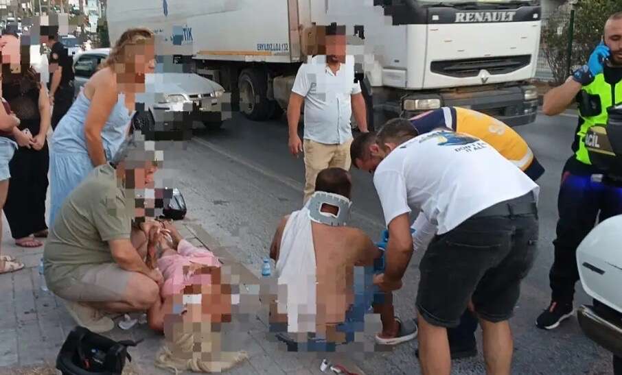 Muğla'da Zincirleme Kaza, Yaralılar Var 1