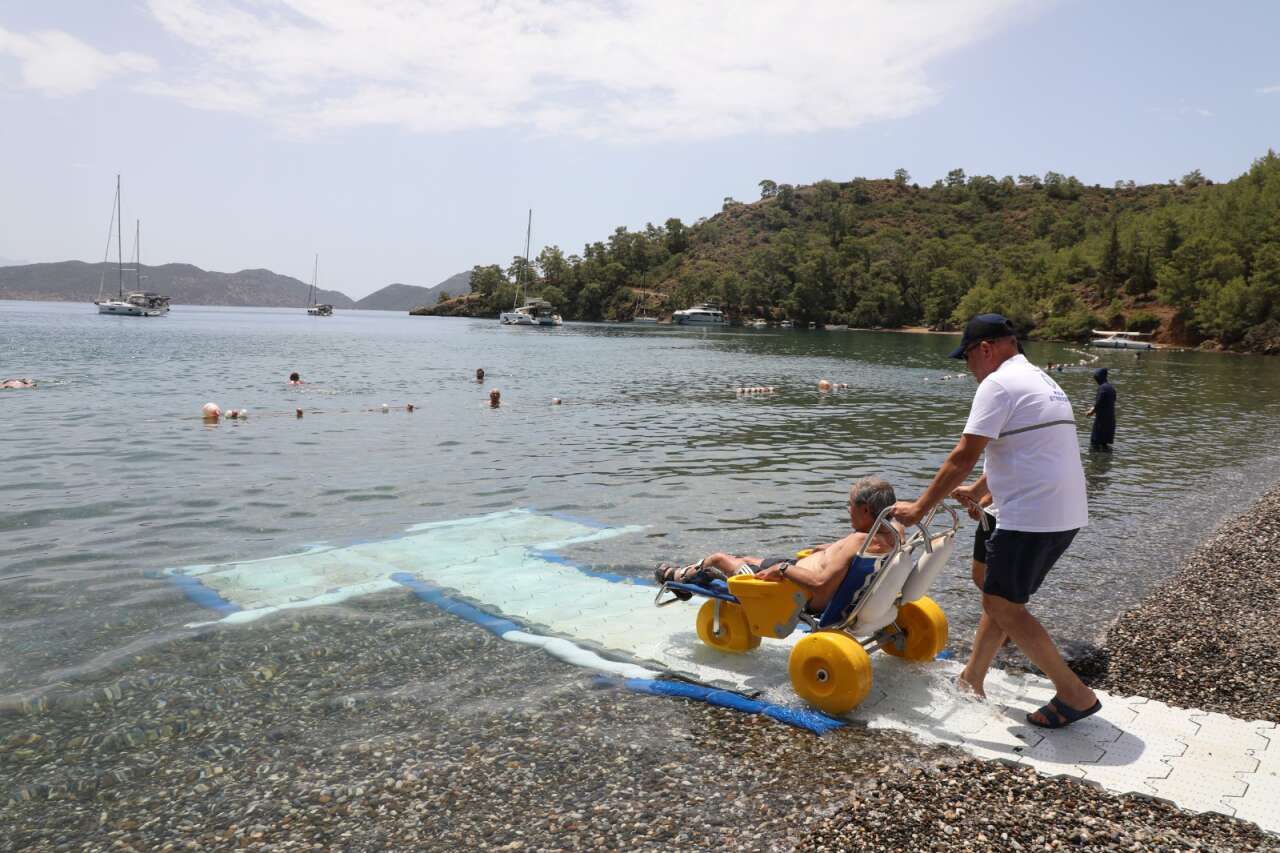 Muğla Sahillerinde Engelsiz Yaz: 23 Plaj Engelli Bireylerin Hizmetinde 1
