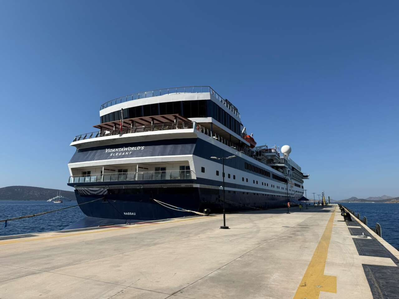 Kruvaziyer Gemisi Vidanta World’s Elegant Bodrum’da 1