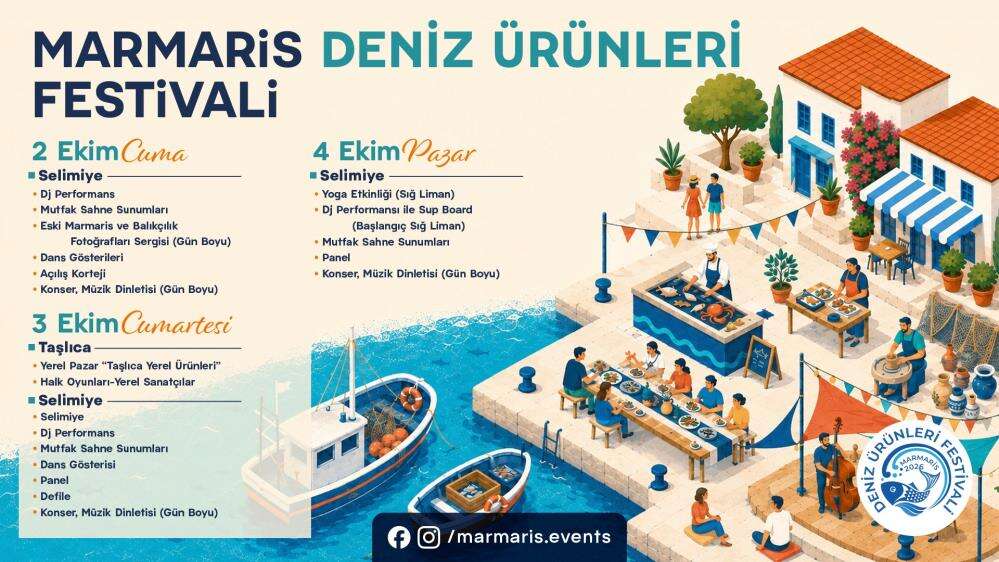 Marmaris’te Deniz Ürünleri Festivali İçin Geri Sayım Başladı 2