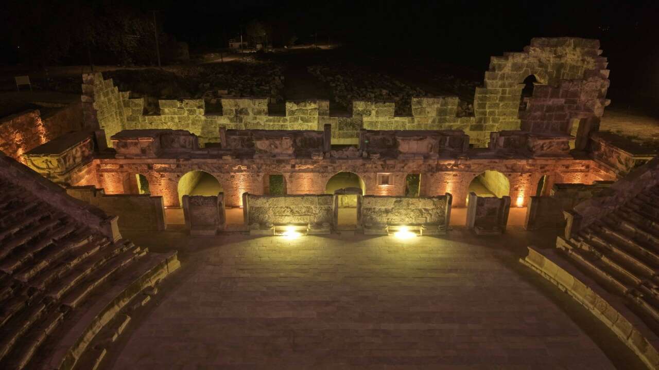 Tlos Antik Tiyatrosu Güneş Enerjisiyle Aydınlanacak 2
