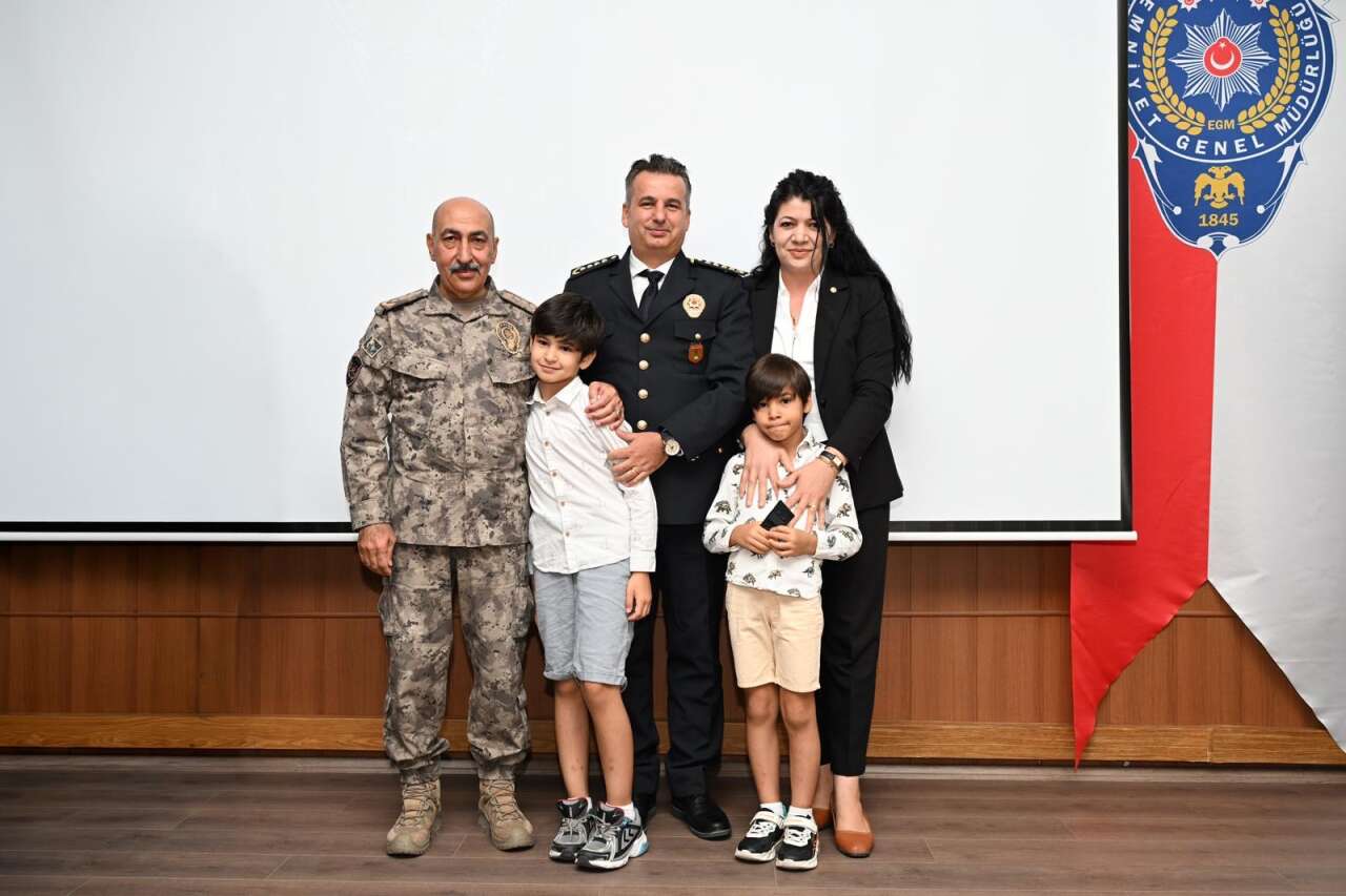 Muğla Emniyet Müdürlüğü’nde Rütbe Terfi Töreni 4