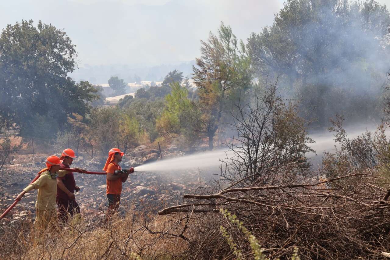 Seydikemer’de Başlayan Orman Yangını Kaş’a Sıçradı: 4 Uçak, 16 Helikopter ve 853 Personel Görevde 1