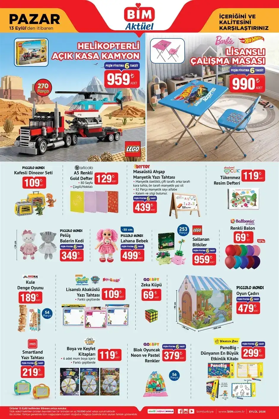 Bim Aktüel Katalogları 13-15-18 Eylül Yayınlandı 7