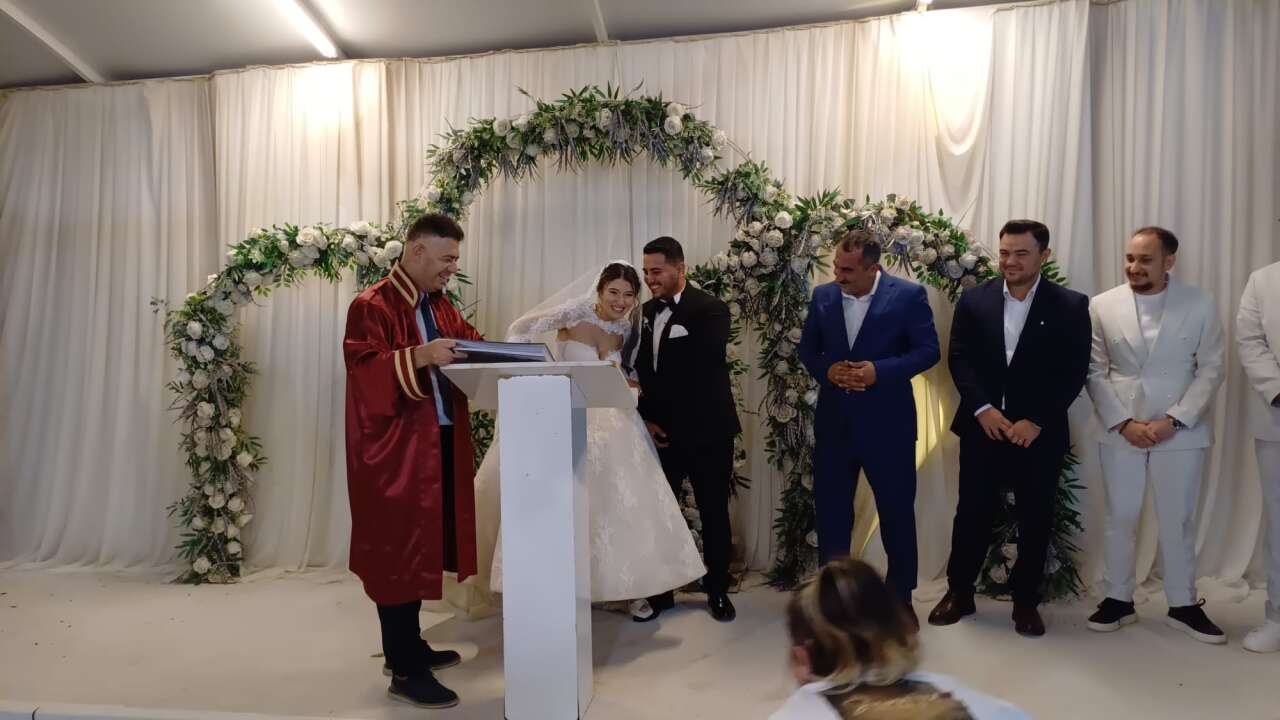 Muğla'da Bahar ve Muhammed Enes Dünyaevine Girdi 6