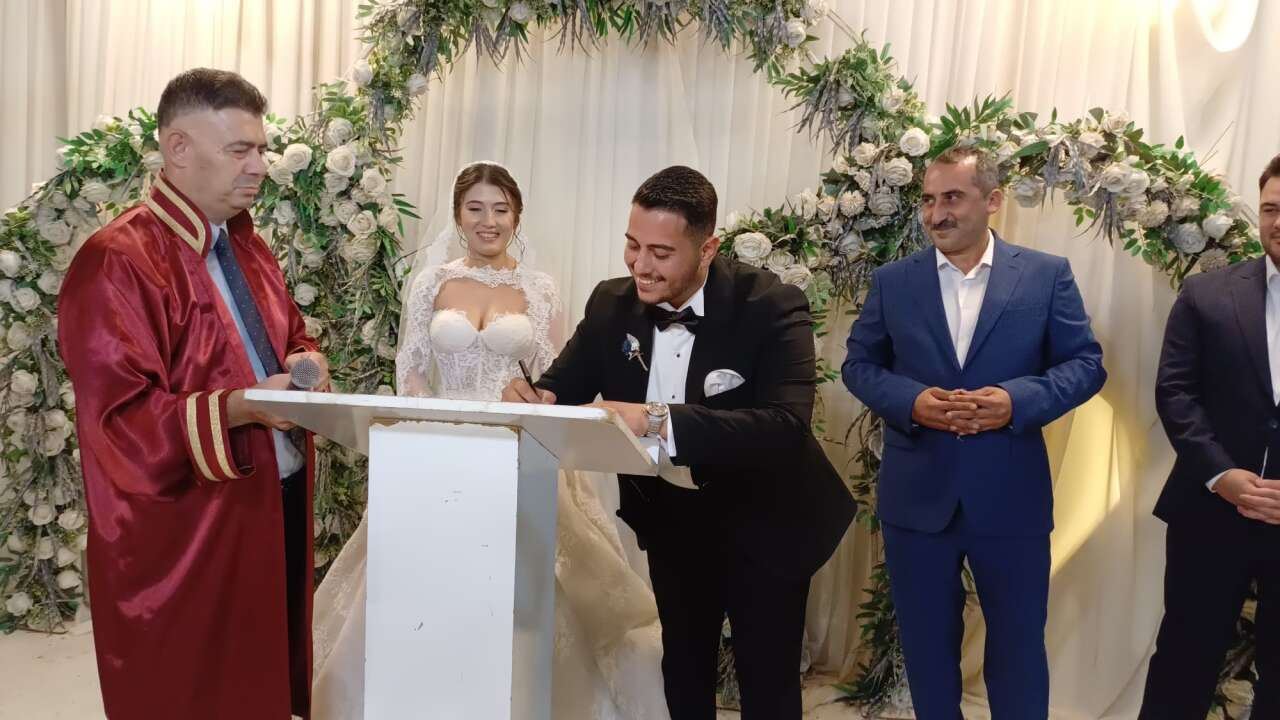 Muğla'da Bahar ve Muhammed Enes Dünyaevine Girdi 7