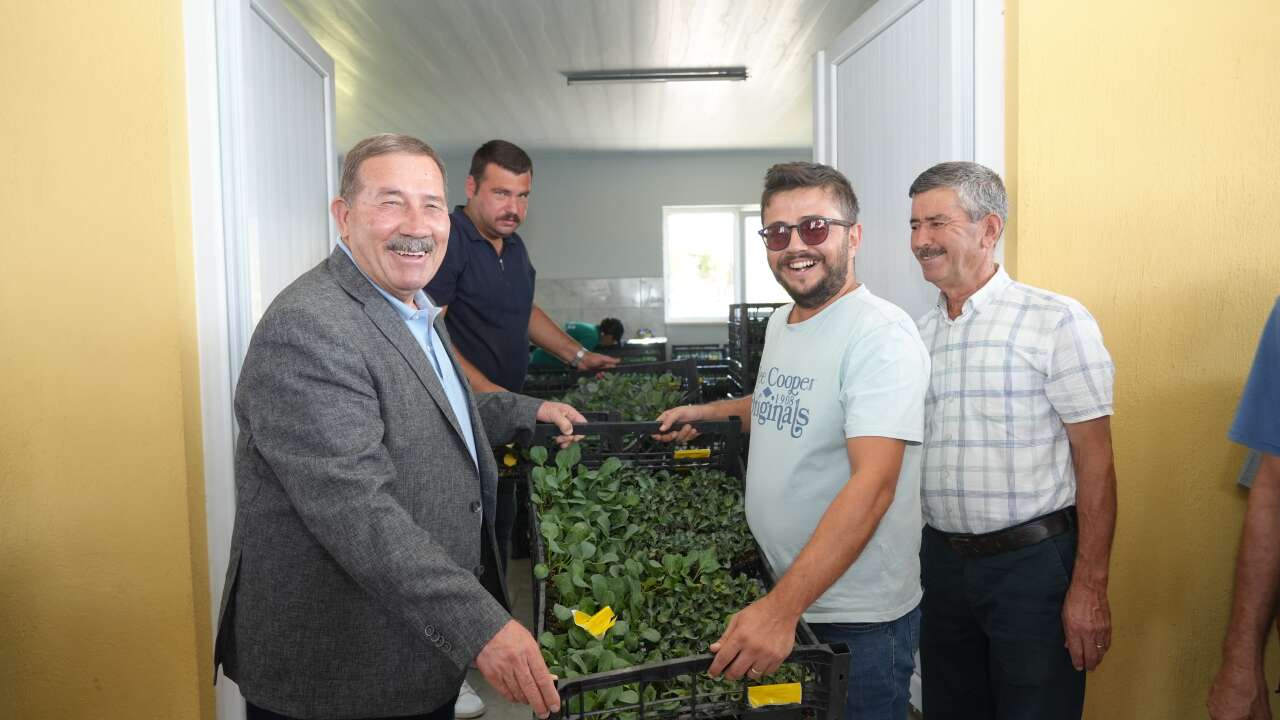 Muğla’da Çiftçiye Büyük Destek: 170 Bin 699 Fide Toprakla Buluşacak 4