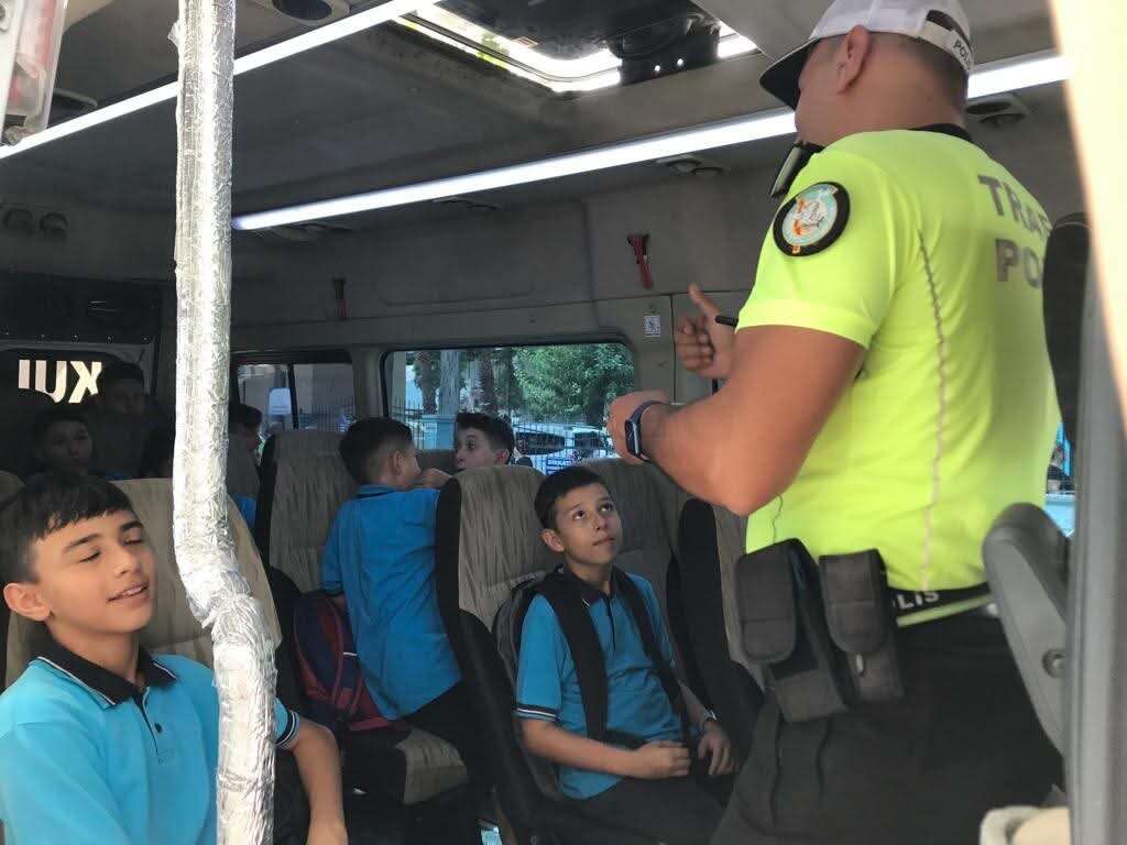 Muğla’da Okul Servislerine Sıkı Denetim: Trafik Ekipleri Sahada 1