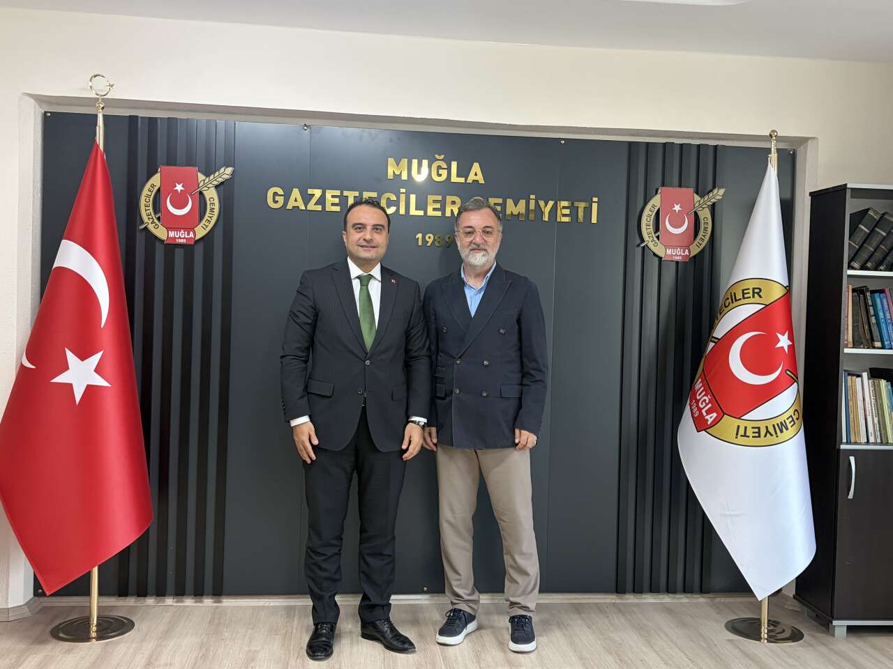 Menteşe Kaymakamı Budan’dan Muğla Gazeteciler Cemiyeti’ne İade-i Ziyaret 3