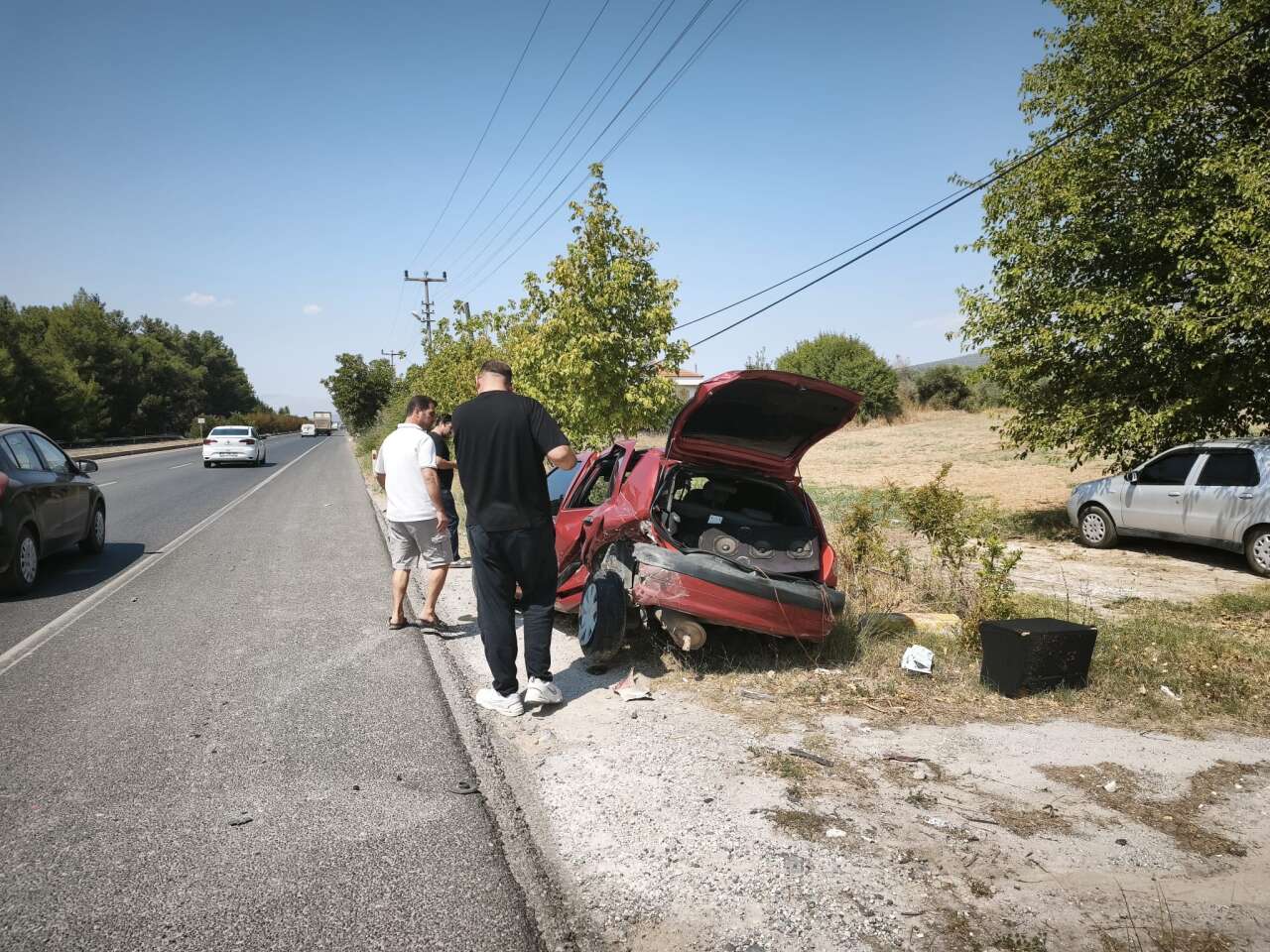 Muğla-Aydın Karayolu’nda Trafik Kazası: 2 Yaralı 2