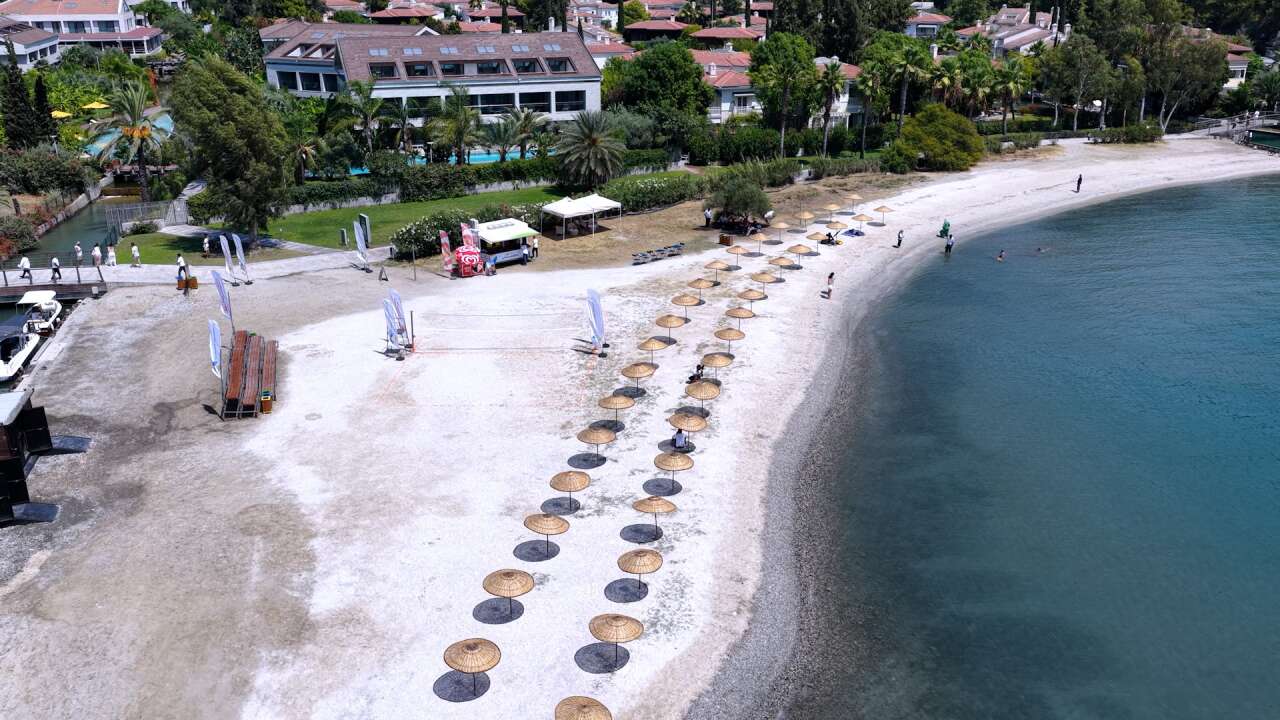 Göcek’te Sıfır Atık Konseptli Halk Plajı Hizmete Girdi 1