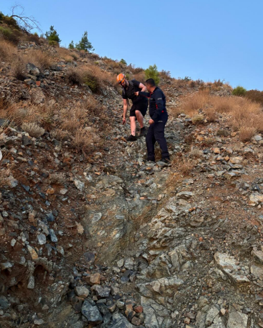 Marmaris’te Dağda Mahsur Kalan Şahıs Kurtarıldı 2