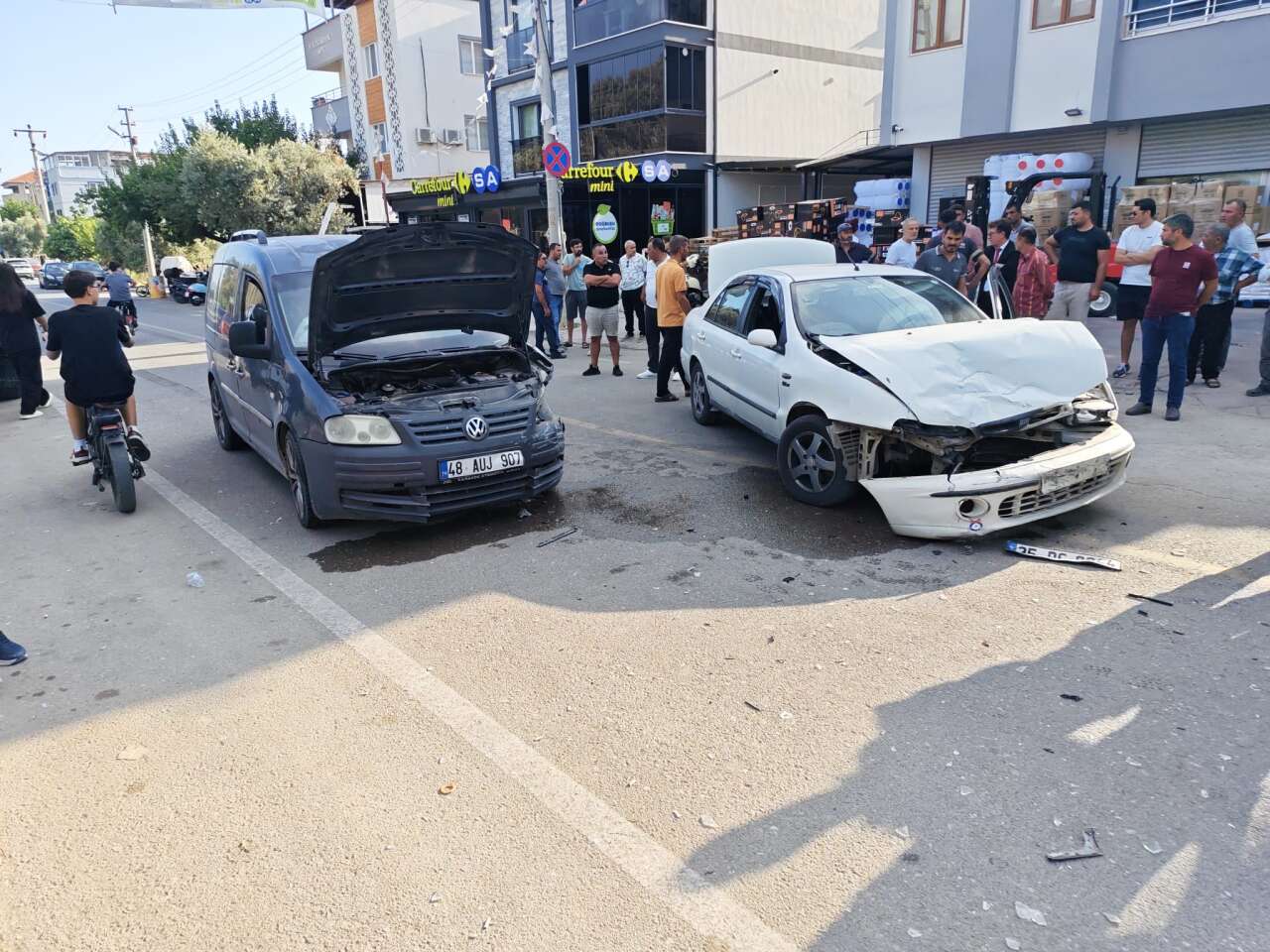 Yatağan’da Trafik Kazası: 1’i Hamile 2 Kişi Yaralandı 1