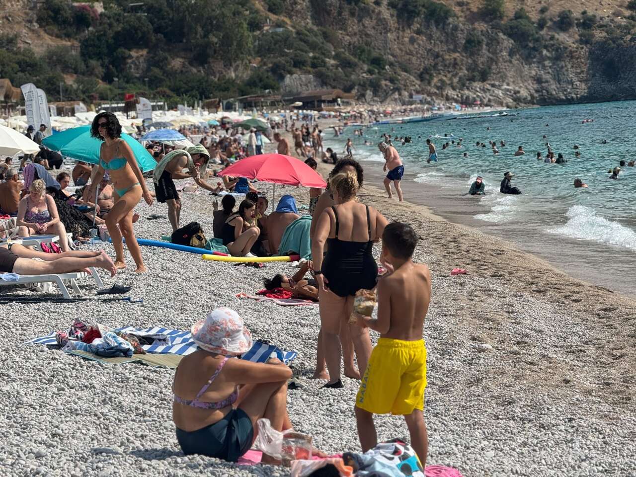 Muğla’da Sahiller Eylül Sonunda Dolup Taştı 1
