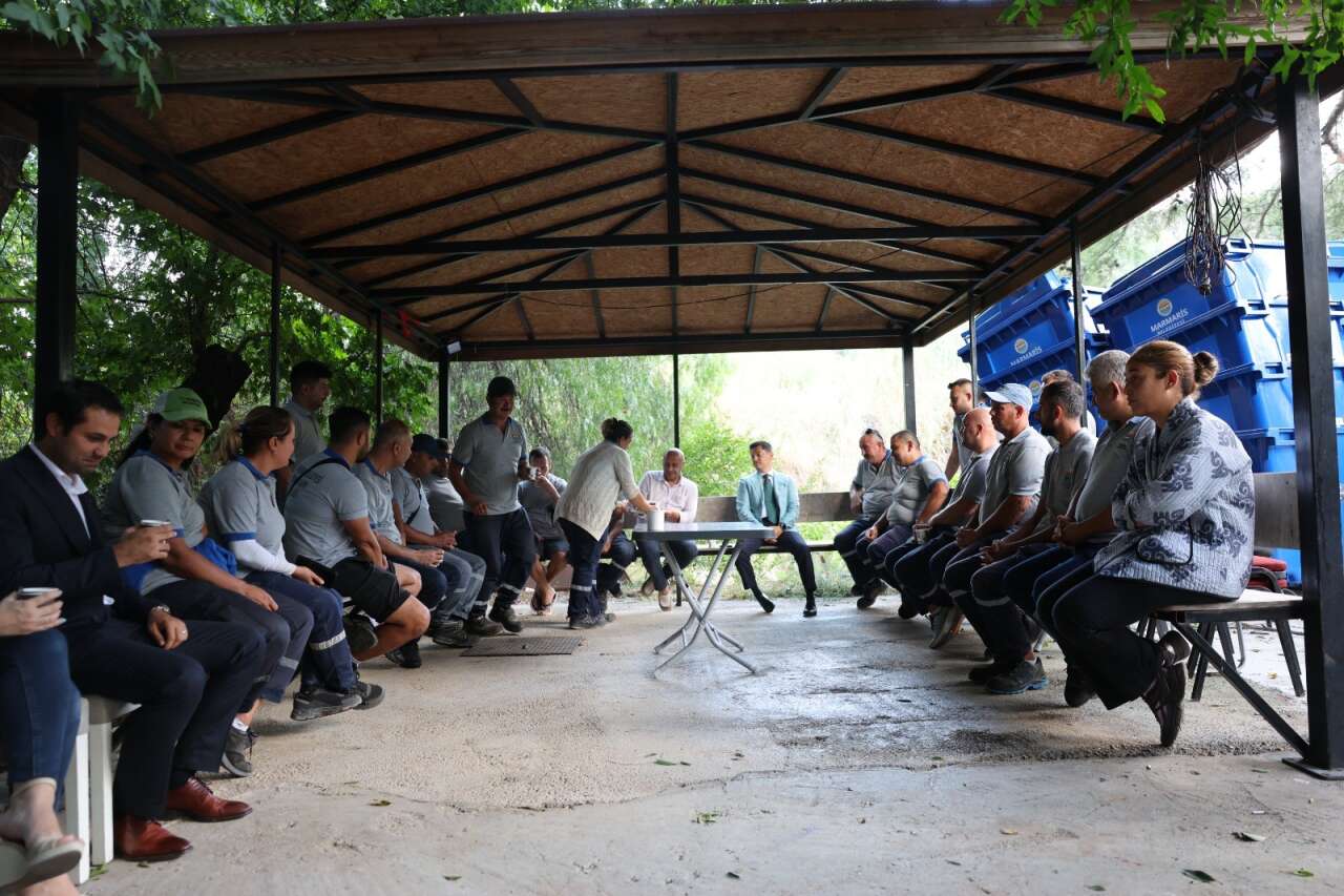Acar Ünlü Temizlik İşleri Müdürlüğü Personeli İle Bir Araya Geldi 1