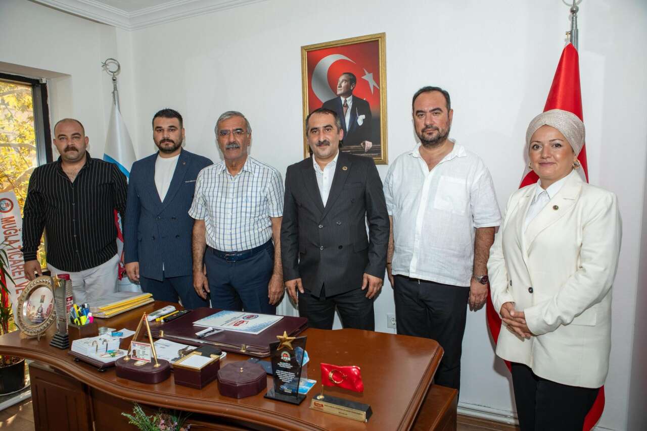 MHP Muğla İl Başkanı Emrah Oltulu Muğla’daki Meslek Odalarını Ziyaret Etti 5