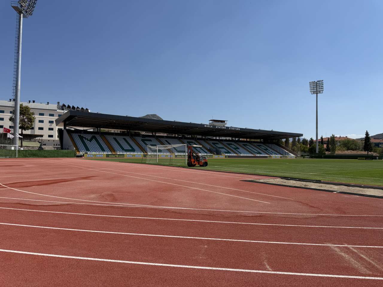 Muğlaspor Evine Dönüyor, Muğla Atatürk Stadyumu Maça Hazır 1