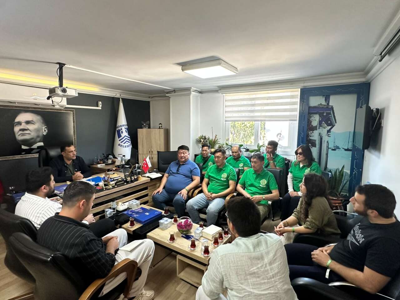 Moğolistan’dan Bodrum Belediyesine Temizlik Sistemleri Ziyareti 1