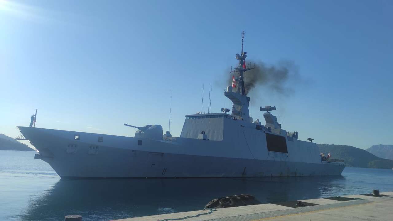 Fransız Fırkateyni Marmaris’te, TCG Gökova ile Ortak Eğitim Gerçekleştirildi 2
