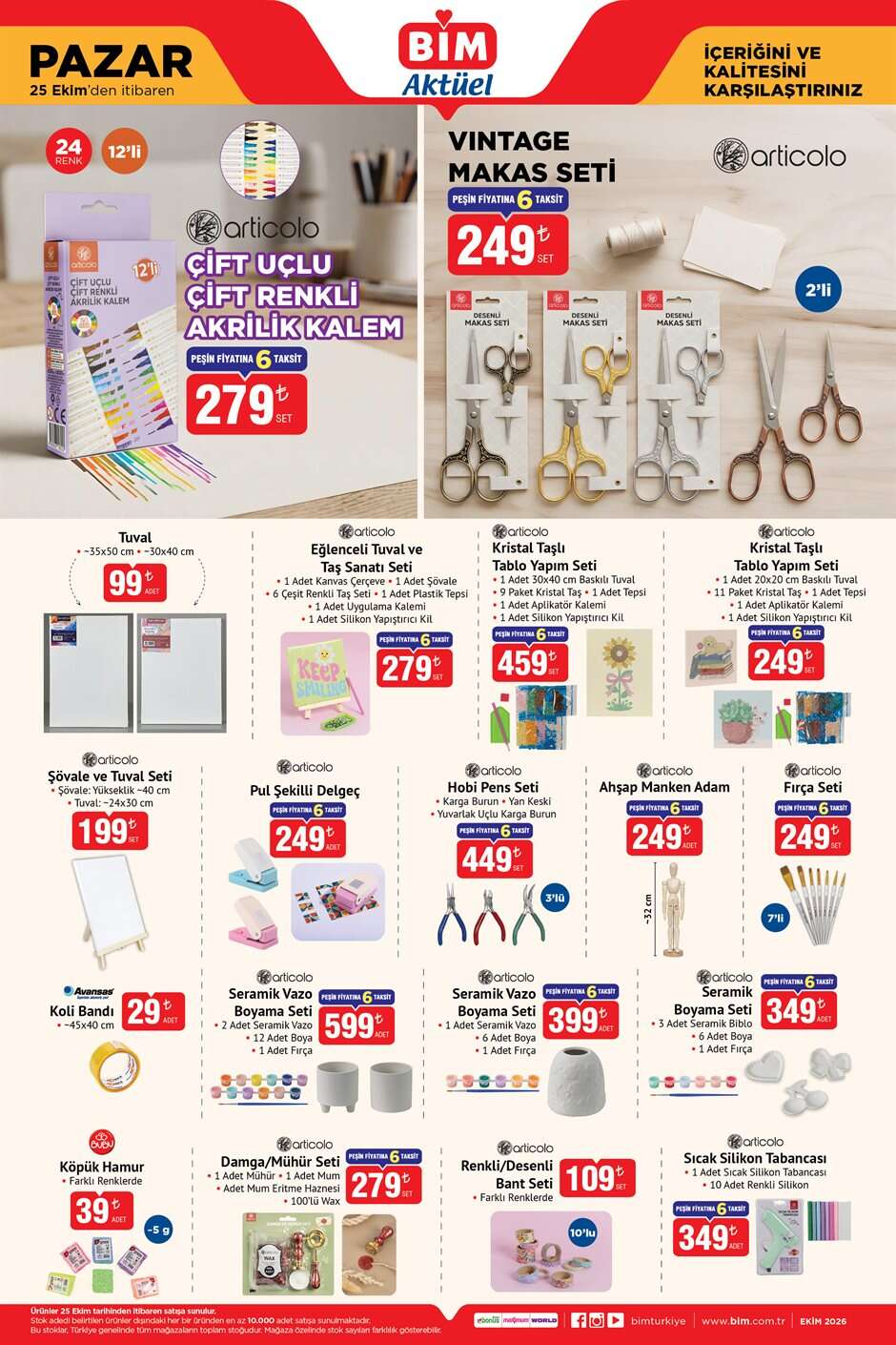BİM’in 25 Ekim Katoloğu Yayında 4