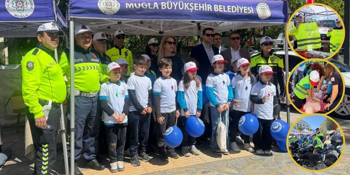 Muğla’da Trafik ve İlkyardım Haftası Kapsamında Kapsamlı Farkındalık Etkinliği