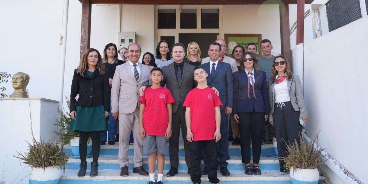Milli Eğitim Müdürü Emre Çay Datça’da: Tarihi Okulda Son Durum ve Şampiyon Öğrencilere Ödül