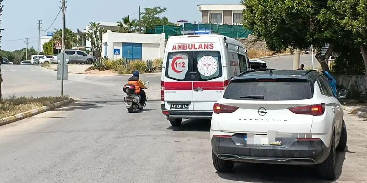 Muğla’da Dönüş Yapan Araca Çarpmamak İsterken Kaza Yaptı