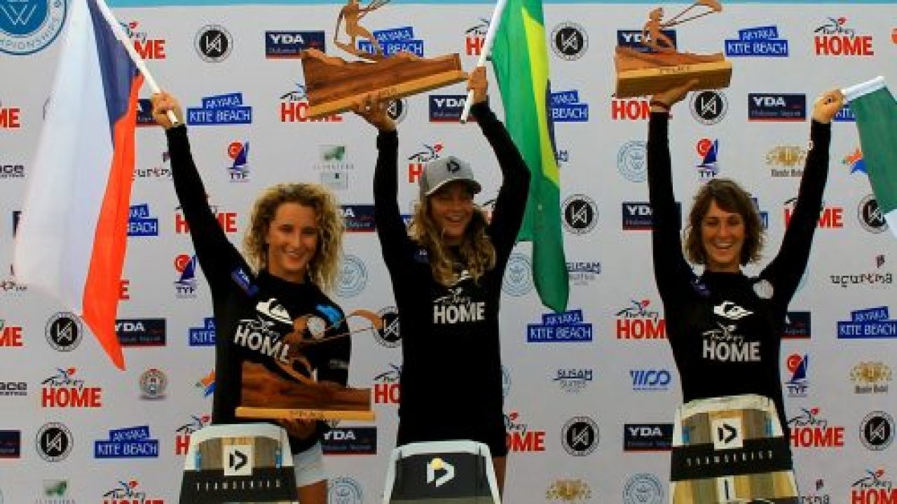 Kiteboard Dünya şampiyonasının Türkiye ayağı tamamlandı
