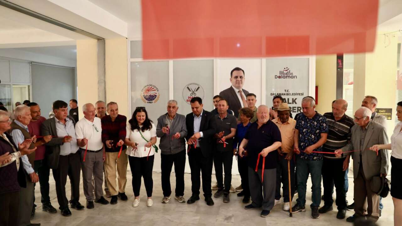 Dalaman'da Halk Berber Hizmete Açıldı