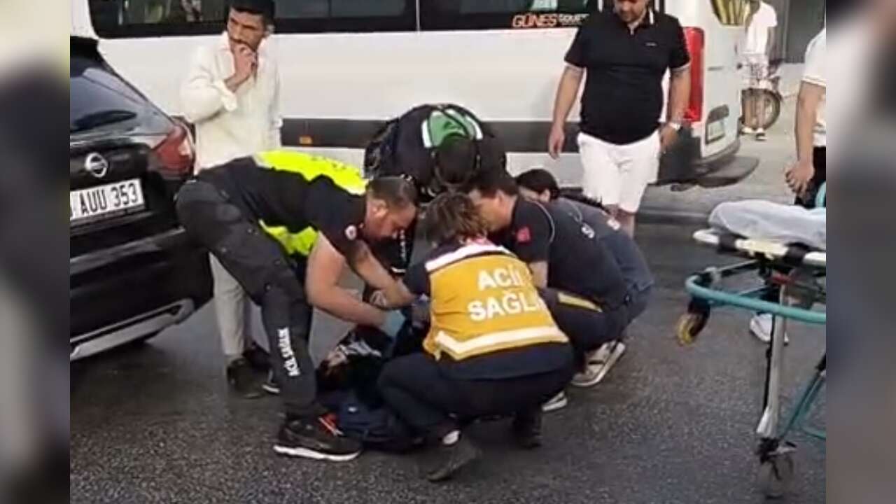 Muğla'da Motosiklet Yayaya Çarptı: 1 Yaralı