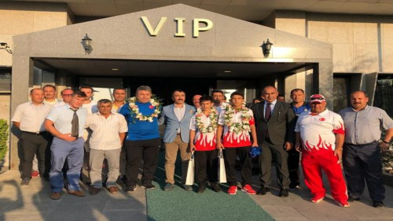 Balkan şampiyonları coşkuyla karşılandı