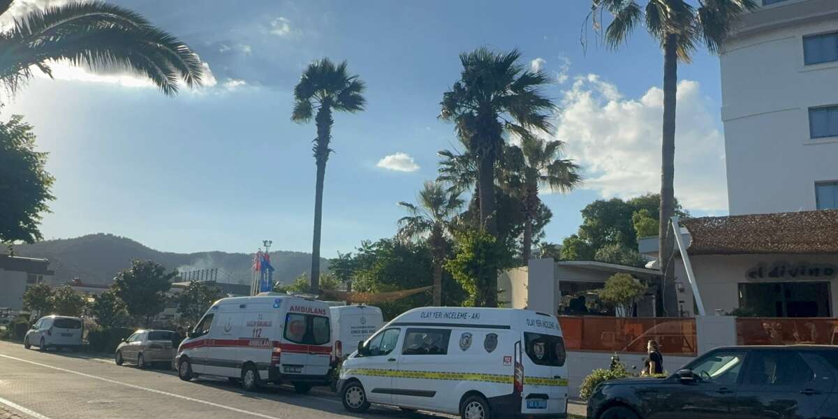 Muğla'da İngiliz Turist Otel Odasında Ölü Bulundu