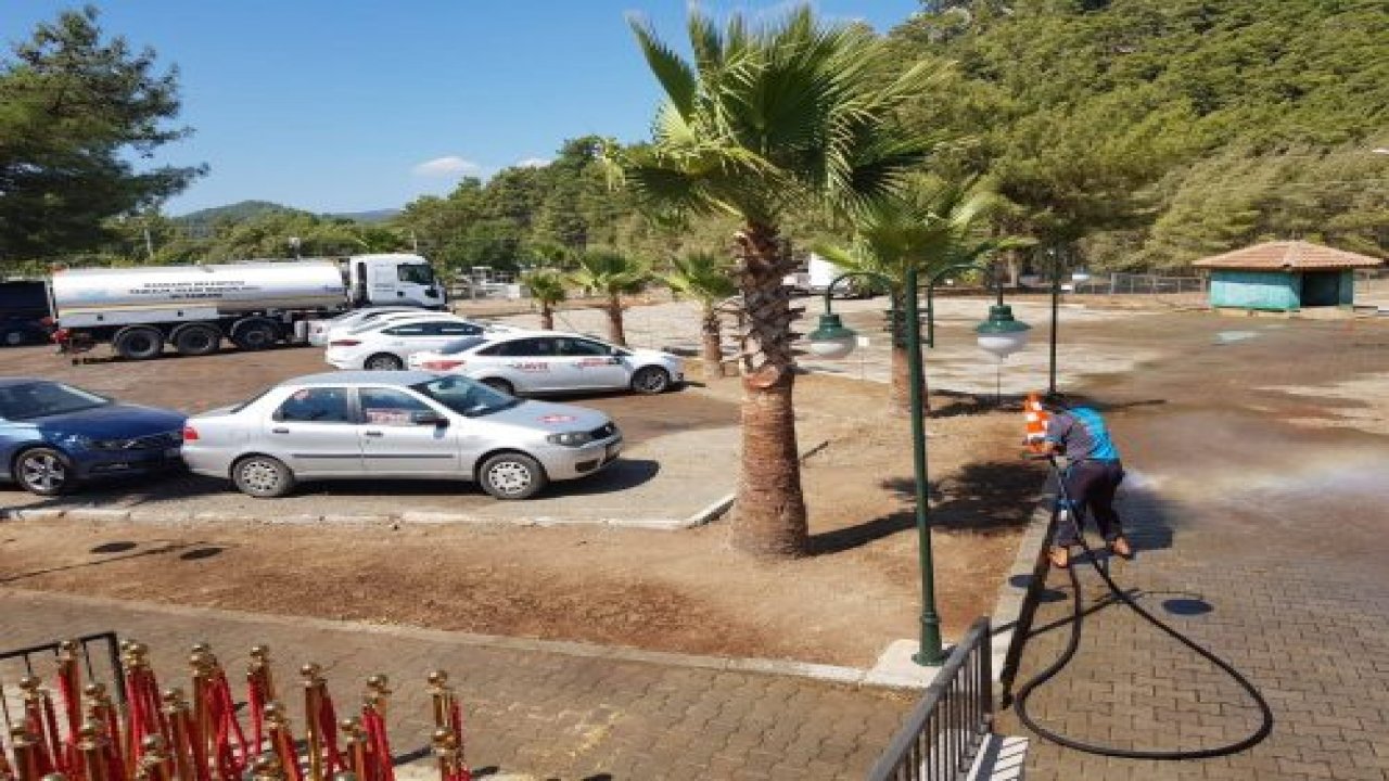 Marmaris’te ralli öncesi temizlik
